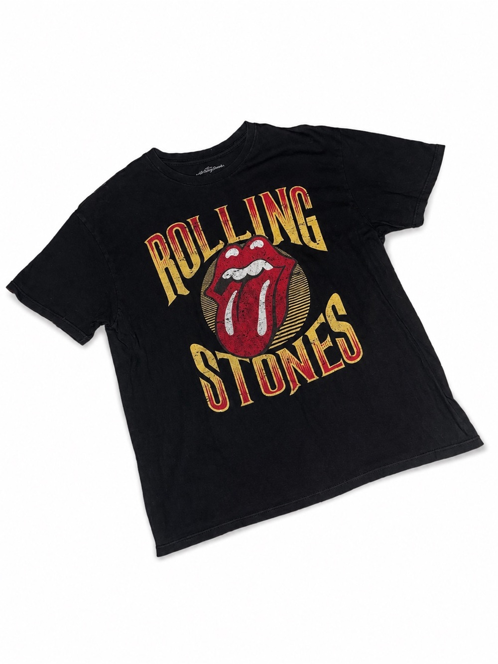 the Rolling Stones Black Graphic Tee